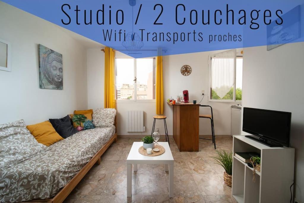 Fully Equipped Apartment Ideal For 2 People Marseille Exterior photo